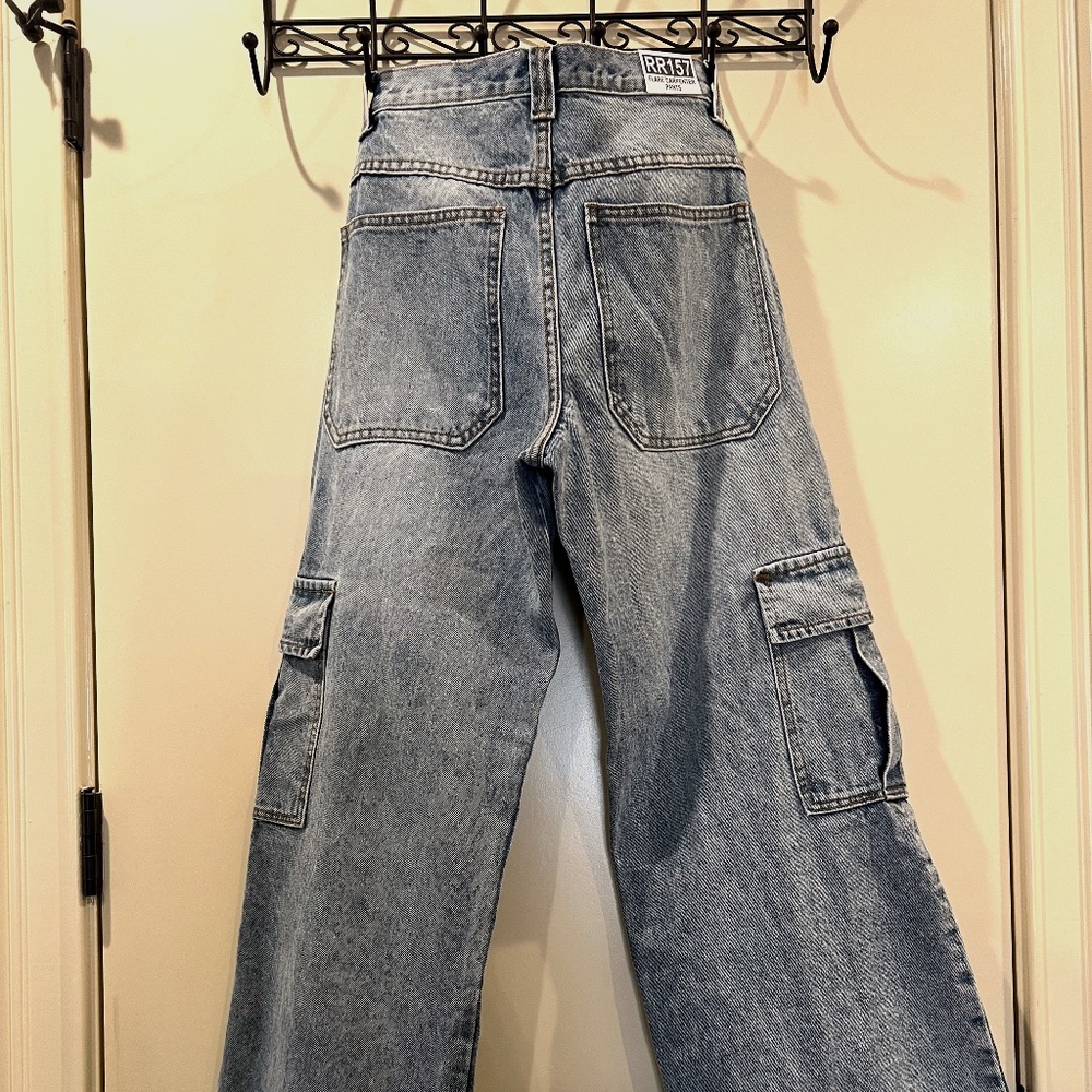 Brandy Melville Carpenter Flare Denim Pant